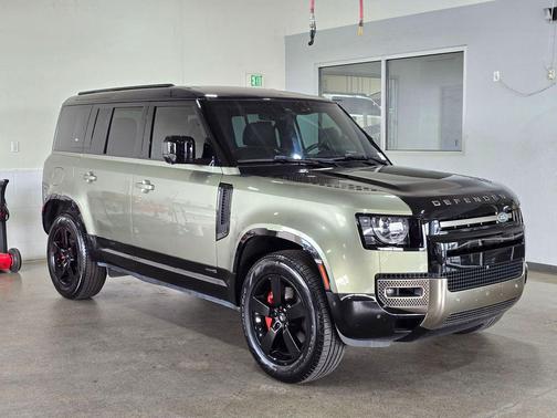 Pangea Green Metallic 2023 Land Rover Defender 110 X