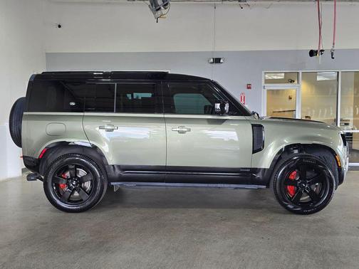 Pangea Green Metallic 2023 Land Rover Defender 110 X