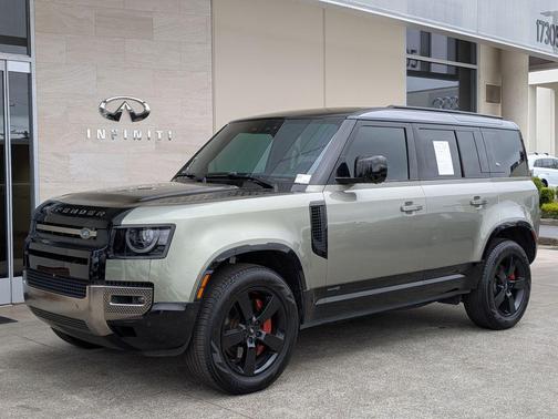 Pangea Green Metallic 2023 Land Rover Defender 110 X