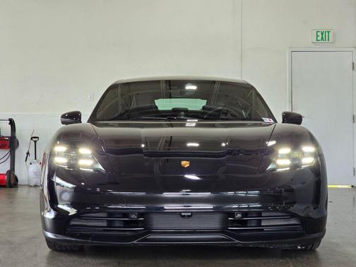 Black 2021 Porsche Taycan 4S