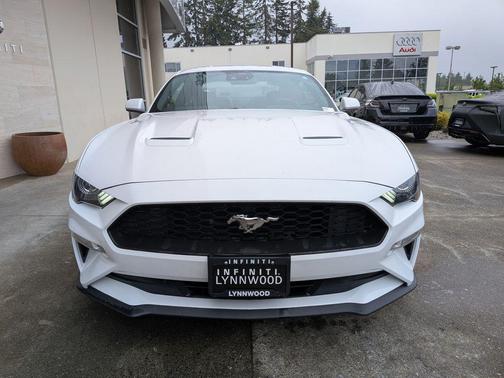 Oxford White 2021 Ford Mustang EcoBoost Premium