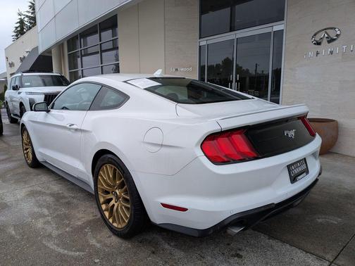 Oxford White 2021 Ford Mustang EcoBoost Premium