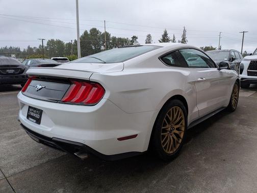 Oxford White 2021 Ford Mustang EcoBoost Premium