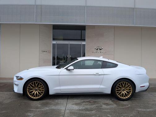 Oxford White 2021 Ford Mustang EcoBoost Premium