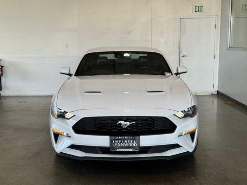 Oxford White 2021 Ford Mustang EcoBoost Premium