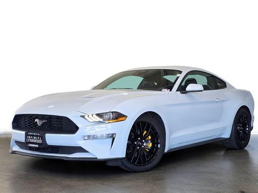 Oxford White 2021 Ford Mustang EcoBoost Premium