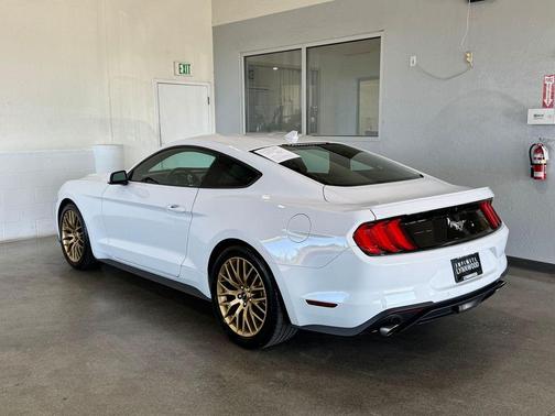 Oxford White 2021 Ford Mustang EcoBoost Premium