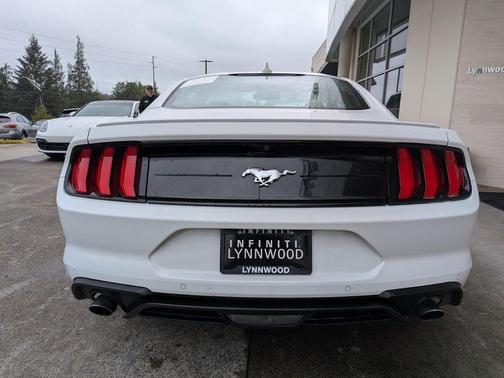 Oxford White 2021 Ford Mustang EcoBoost Premium