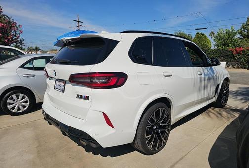 Alpine White 2021 BMW X5 M Base