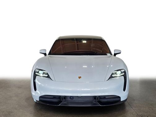 Carrara White Metallic 2020 Porsche Taycan Turbo S