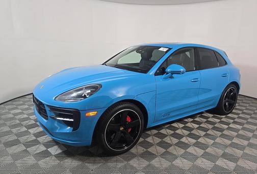 Miami Blue 2021 Porsche Macan Macan GTS
