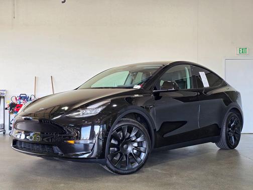 Solid Black 2023 Tesla Model Y Long Range Dual Motor All-Wheel Drive