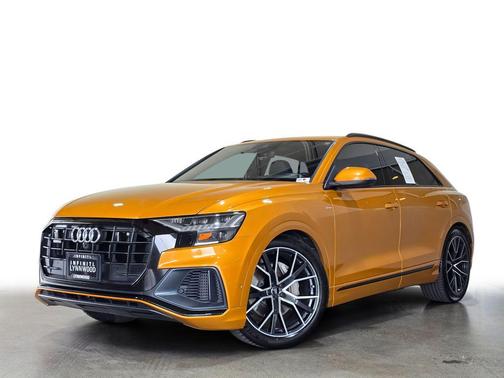 Dragon Orange Metallic 2019 Audi Q8 3.0T Premium