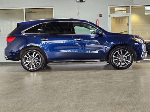 Fathom Blue Pearl 2019 Acura MDX 3.5L w/Advance Package