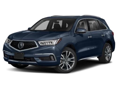 Fathom Blue Pearl 2019 Acura MDX 3.5L w/Advance Package