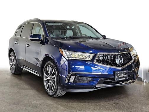 Fathom Blue Pearl 2019 Acura MDX 3.5L w/Advance Package