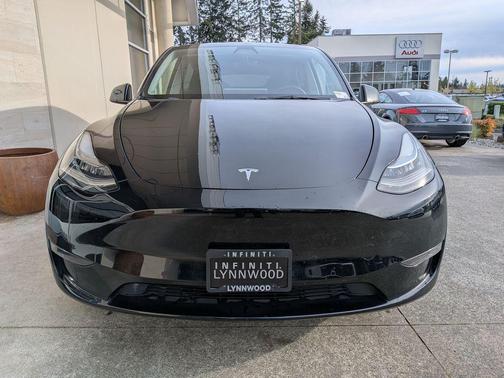 Solid Black 2022 Tesla Model Y Long Range Dual Motor All-Wheel Drive