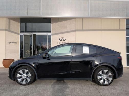 Solid Black 2022 Tesla Model Y Long Range Dual Motor All-Wheel Drive