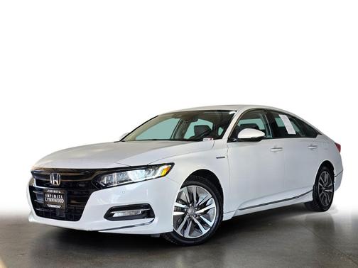 Platinum White Pearl 2020 Honda Accord Hybrid Touring