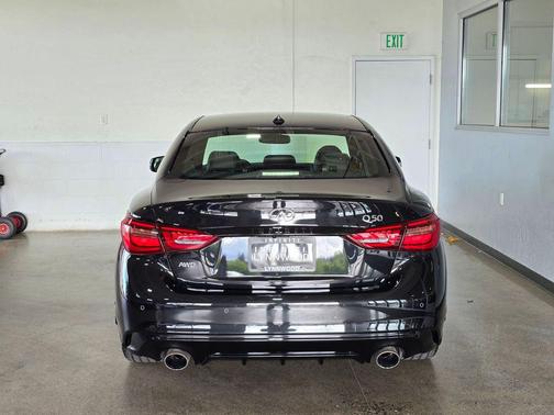 Midnight Black 2023 INFINITI Q50 3.0t SENSORY
