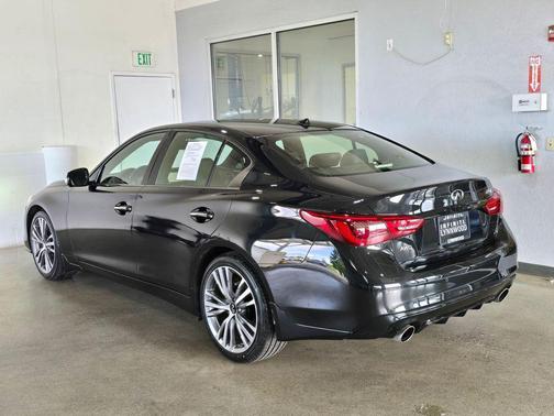 Midnight Black 2023 INFINITI Q50 3.0t SENSORY