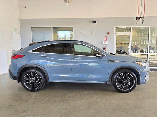 Slate Gray 2023 INFINITI QX55 ESSENTIAL