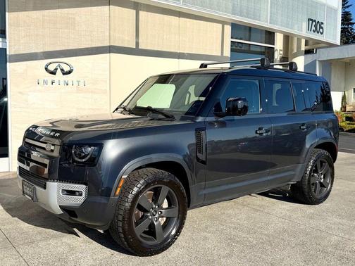 Carpathian Gray Premium Metallic 2023 Land Rover Defender 110 SE