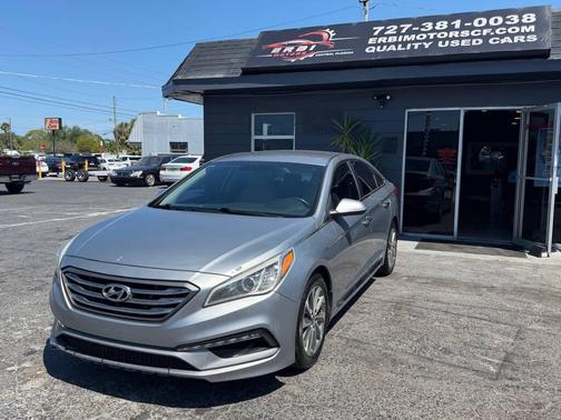 Shale Gray Metallic 2015 Hyundai SONATA Sport
