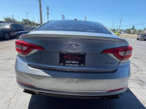 Shale Gray Metallic 2015 Hyundai SONATA Sport