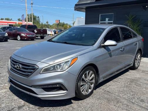 Shale Gray Metallic 2015 Hyundai SONATA Sport