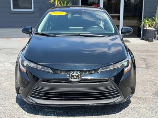 Midnight Black Metallic 2024 Toyota Corolla LE