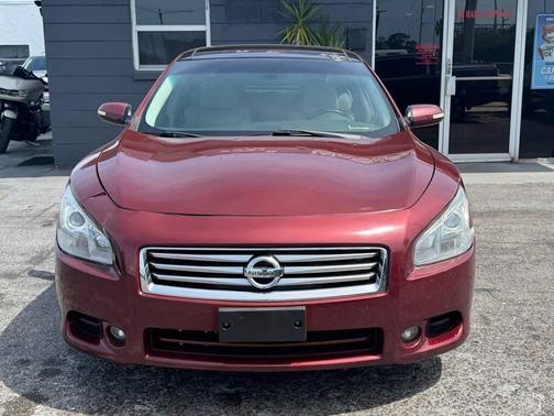 Crimson Black 2012 Nissan Maxima SV