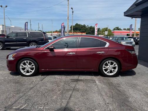 Crimson Black 2012 Nissan Maxima SV