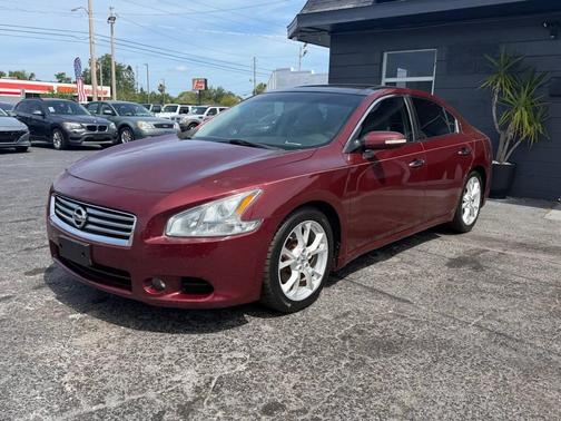 Crimson Black 2012 Nissan Maxima SV