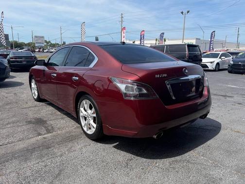Crimson Black 2012 Nissan Maxima SV