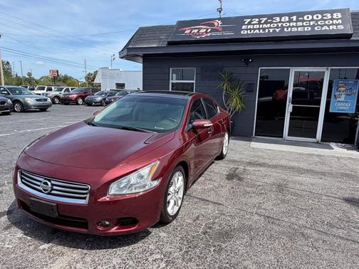 Crimson Black 2012 Nissan Maxima SV