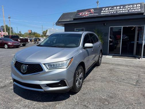 Modern Steel Metallic 2017 Acura MDX 3.5L