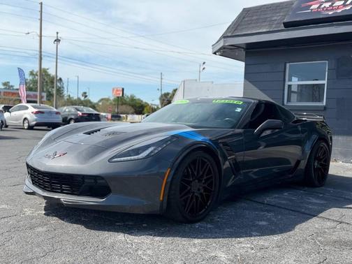 Watkins Glen Gray Metallic 2017 Chevrolet Corvette Grand Sport