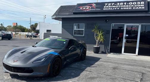 Watkins Glen Gray Metallic 2017 Chevrolet Corvette Grand Sport