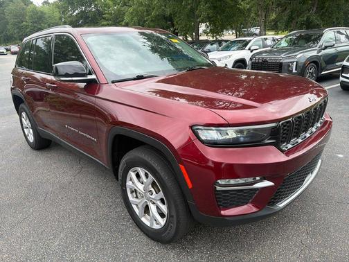 Velvet Red Pearlcoat 2022 Jeep Grand Cherokee Limited
