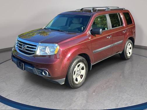 Dark Cherry Pearl 2013 Honda Pilot LX