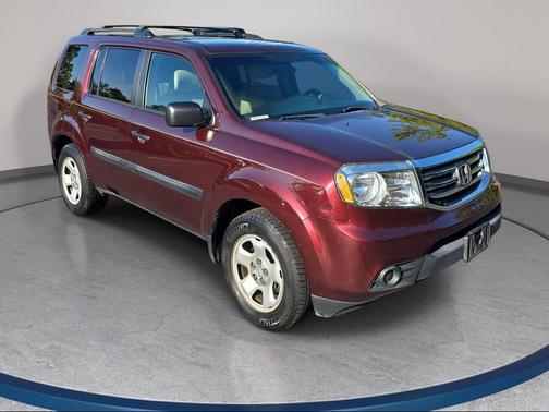 Dark Cherry Pearl 2013 Honda Pilot LX