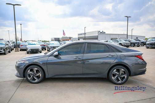 Gray 2023 Hyundai ELANTRA SEL
