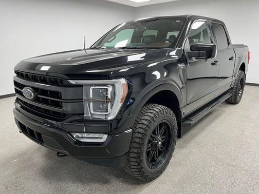 Agate Black Metallic 2021 Ford F-150 Lariat