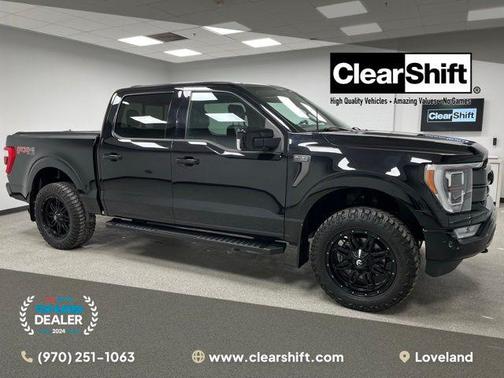 Agate Black Metallic 2021 Ford F-150 Lariat