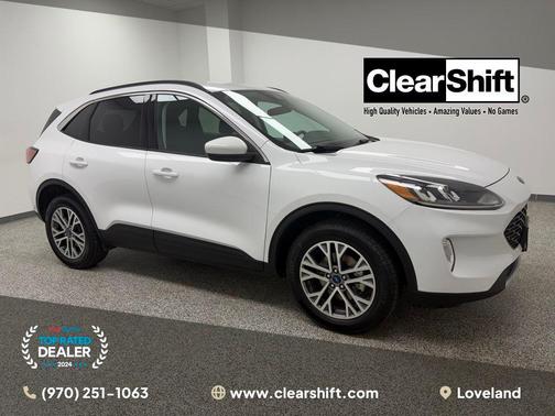 Oxford White 2021 Ford Escape SEL