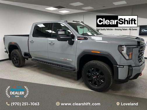 Thunderstorm Grey 2024 GMC Sierra 3500 AT4