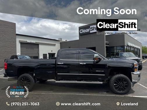 Black 2016 Chevrolet Silverado 3500 LTZ