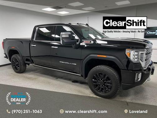 Ebony Twilight Metallic 2021 GMC Sierra 3500 Denali