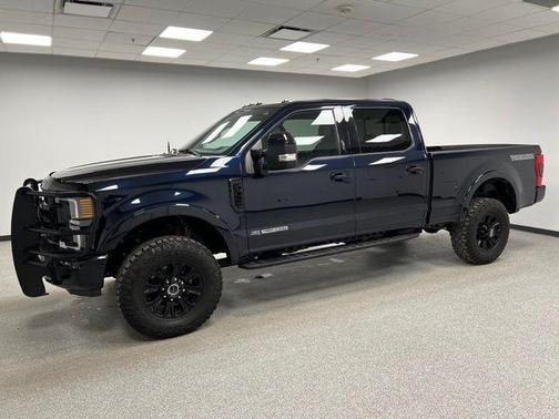 Antimatter Blue Metallic 2022 Ford F-350 Lariat